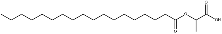 1-carboxyethyl stearate Struktur