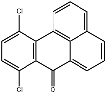 8,11-Dichloro-7H-benz[de]anthracen-7-one Struktur