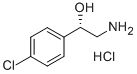 Benzenemethanol, a-(aminomethyl)-4-chloro-, hydrochloride, (aS)- Struktur