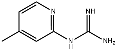 Guanidine, (4-methyl-2-pyridinyl)- (9CI) Struktur