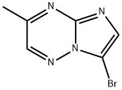 3-BROMO-7-METHYLIMIDAZO[1,2-B][1,2,4]TRIAZINE Struktur