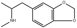 (+/-)-3,4-METHYLENEDIOXYMETHAMPHETAMINE Struktur