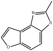 Furo[3,2-e]benzothiazole, 2-methyl- (9CI) Struktur