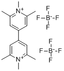 1,1',2,2',6,6'-Hexamethyl-4,4'-bipyridiniumbis(tetrafluoroborate) Struktur