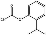 o-cumenyl chloroformate Struktur