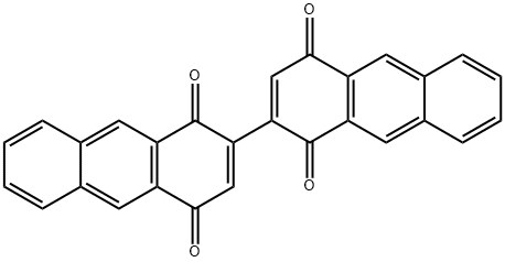 2,2'-Bi[1,4-anthraquinone] Struktur