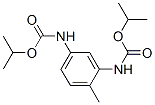 propan-2-yl N-[2-methyl-5-(propan-2-yloxycarbonylamino)phenyl]carbamat e Struktur