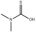 Dimethylthiocarbamic acid Struktur