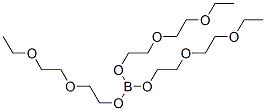 tris[2-(2-ethoxyethoxy)ethyl] borate Struktur