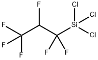 trichloro(1,1,2,3,3,3-hexafluoropropyl)silane Struktur