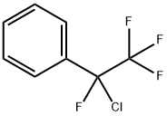 (1-CHLORO-1,2,2,2-TETRAFLUOROETHYL)BENZENE Struktur