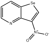 3-Nitroselenopheno[3,2-b]pyridine Struktur