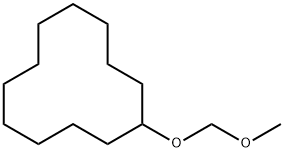 (methoxymethoxy)cyclododecane Struktur