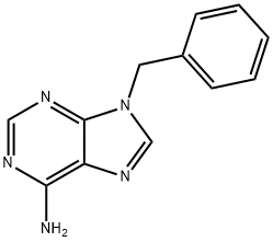 9-BENZYLADENINE Struktur