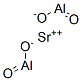 Strontium aluminate Struktur