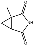 3-Azabicyclo[3.1.0]hexane-2,4-dione,1-methyl-(9CI) Struktur