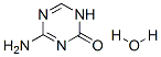 1,3,5-Triazin-2(1H)-one,4-amino-,monohydrate(9CI) Struktur