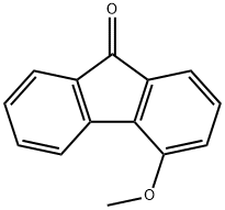 4-methoxyfluoren-9-one Struktur