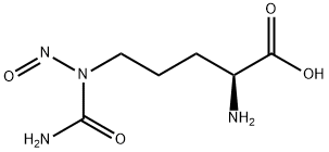 N5-Carbamoyl-N5-nitroso-L-ornithine Struktur