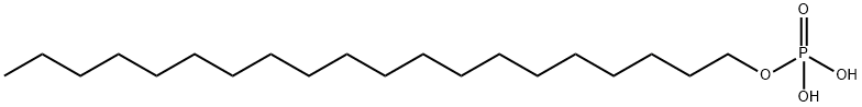 Phosphoric acid icosyl ester Struktur