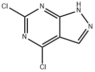 4,6-Dichloro-1H-pyrazolo[3,4-d]pyrimidine Structure