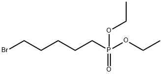 DIETHYL-5-BROMOPENTYLPHOSPHONATE Struktur