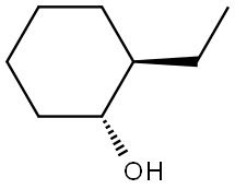 rel-2β*-Ethylcyclohexane-1α*-ol Struktur