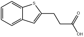 BENZO(B)THIOPHENE-2-PROPIONIC ACID Struktur