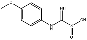 IMINO(4-METHOXYANILINO)METHANESULFINIC ACID Struktur