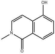 1(2H)-Isoquinolinone,5-hydroxy-2-methyl-(9CI) Struktur