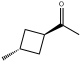 Ethanone, 1-(3-methylcyclobutyl)-, trans- (9CI) Struktur