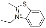 3-Ethyl-2-methylbenzothiazol-3-ium Struktur