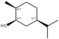 Cyclohexanol, 2-methyl-5-(1-methylethyl)-, (1alpha,2alpha,5alpha)- Struktur