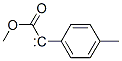 Ethylidene, 2-methoxy-1-(4-methylphenyl)-2-oxo- Struktur