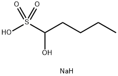 sodium 1-hydroxypentanesulphonate Struktur