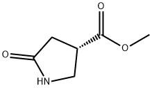 3-Pyrrolidinecarboxylicacid,5-oxo-,methylester,(3S)-(9CI) Struktur