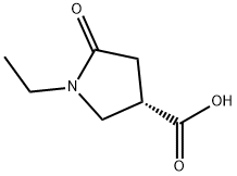 3-Pyrrolidinecarboxylicacid,1-ethyl-5-oxo-,(3S)-(9CI) Struktur