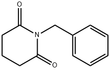 N-Benzyl-2,6-piperidinedion Struktur