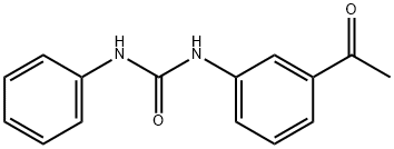 1-(3-ACETYLPHENYL)-3-PHENYLUREA Struktur