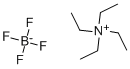 Tetraethylammonium tetrafluoroborate Struktur