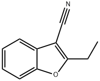 3-Cyano-2-ethylbenzofuran Struktur