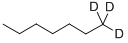 N-HEPTANE-1,1,1-D3 Struktur