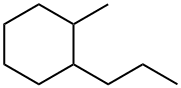 1-METHYL-2-PROPYLCYCLOHEXANE Struktur