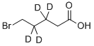 5-BROMOPENTANOIC-3,3,4,4-D4 ACID Struktur