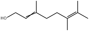 3,6,7-trimethyl-2,6-octadien-1-ol Struktur