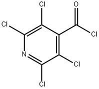 2,3,5,6-TETRACHLOROISONICOTINOYL CHLORIDE Struktur