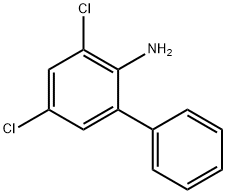 3,5-Dichlorobiphenyl-2-amine Struktur