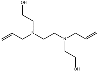 2,2'-[1,2-Ethanediylbis(2-propenylimino)]bisethanol Struktur