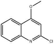 2-CHLORO-4-METHOXYQUINOLINE Struktur