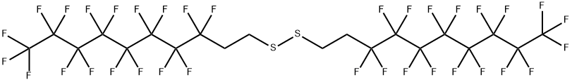 BIS(1H,1H,2H,2H-PERFLUORODECYL)DISULFIDE Struktur